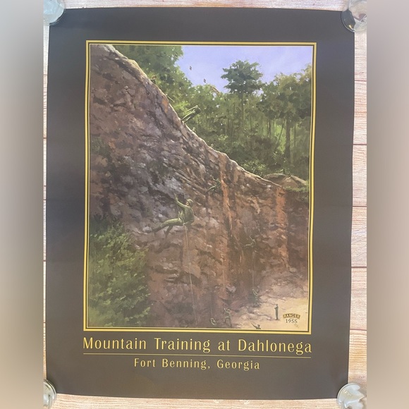PICK ONE Fort Benning Military Poster Prints Landmarks Historic Moments 28”x22” - Picture 6 of 15